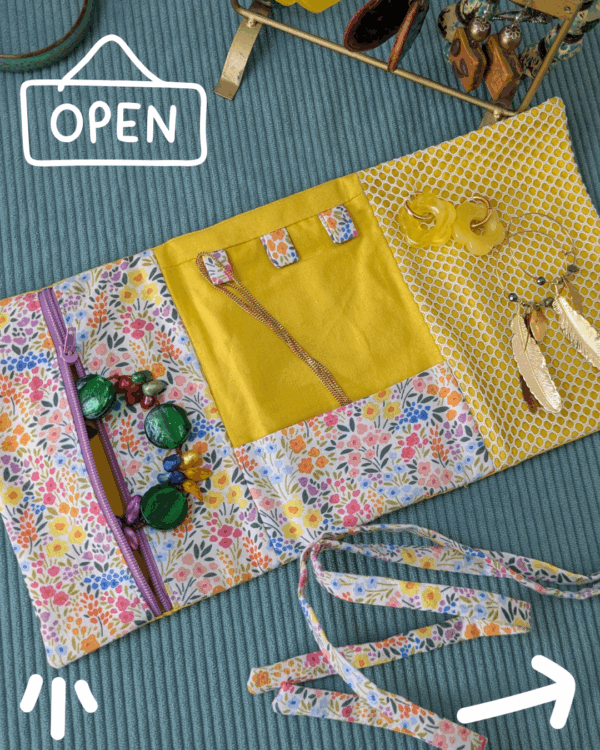 pochette range bijoux
