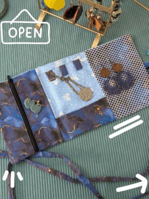 pochette range bijoux