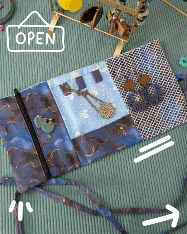 pochette range bijoux