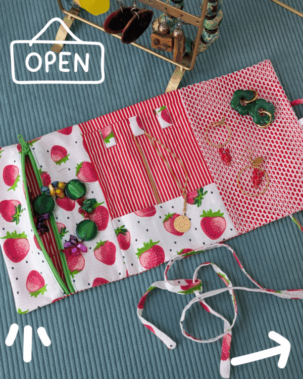 pochette range bijoux