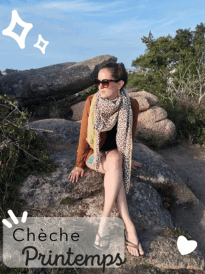Chèche Printemps Léopard