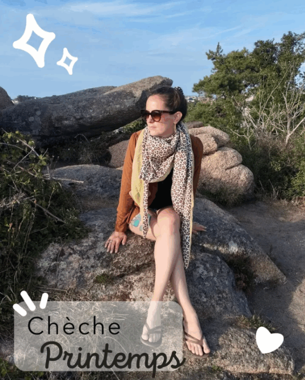 Chèche Printemps Léopard