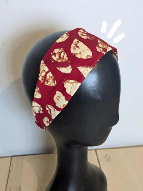 bandeau en wax