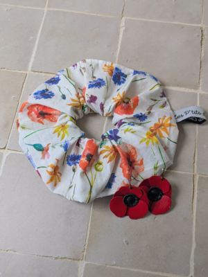 chouchou fleurs des champs