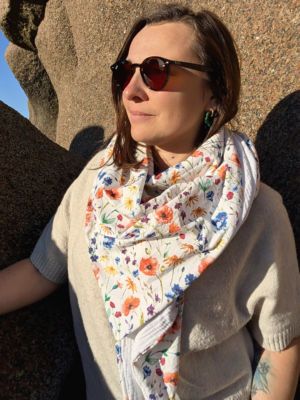 chèche printemps fleurs des champs