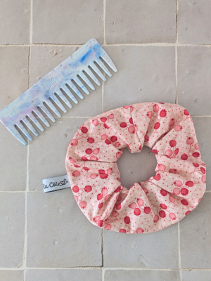 Chouchou - Fleurs rouges