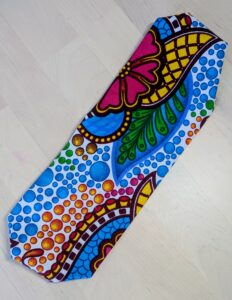 Bandeau - Wax fleurs et pois