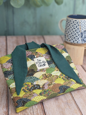 Pochette à livre - Collines vertes