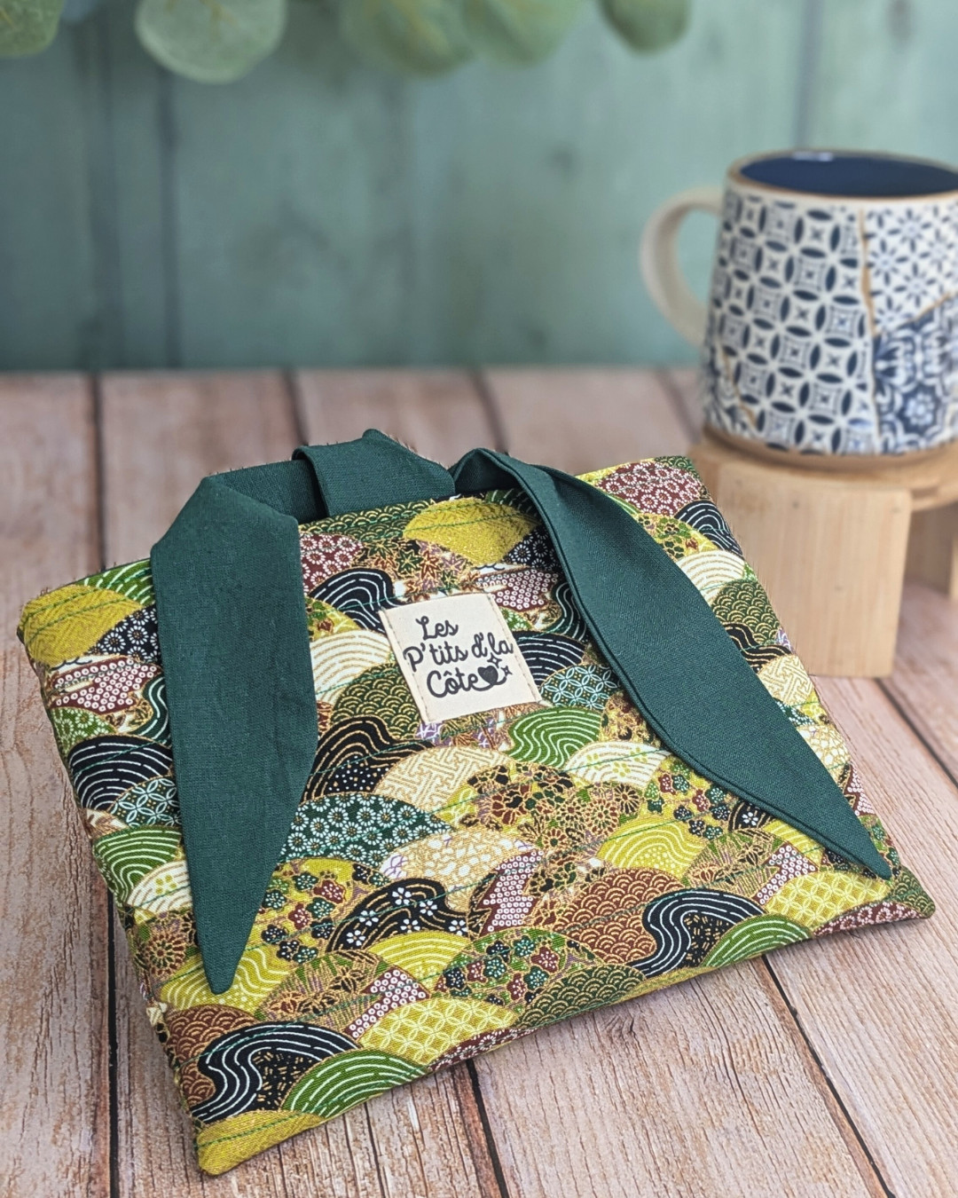 Pochette à livre - Collines vertes Pochette à livre - Collines vertes