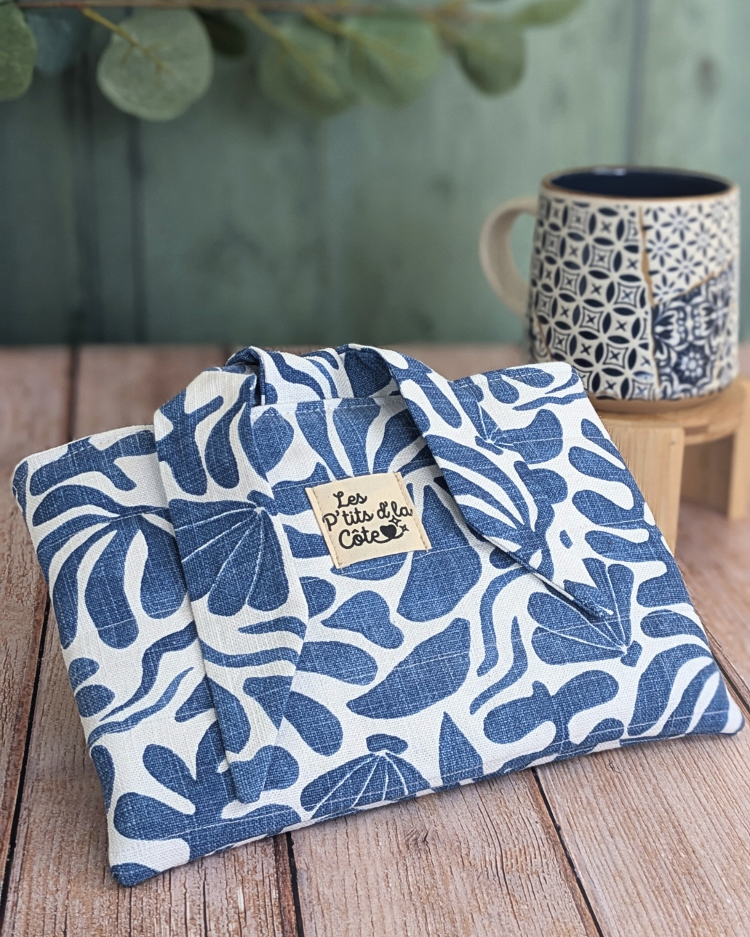 Pochette à livre - Fonds marins Pochette à livre - Fonds marins