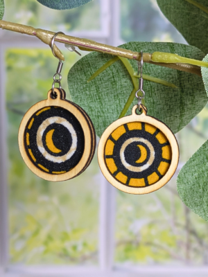 Boucles d'oreilles - Lunes