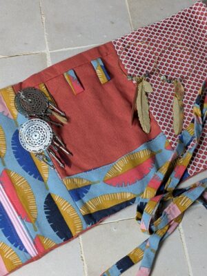 Pochette à bijoux - Plumes