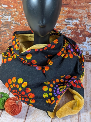 Chèche femme artisanal Color Pop multicolore
